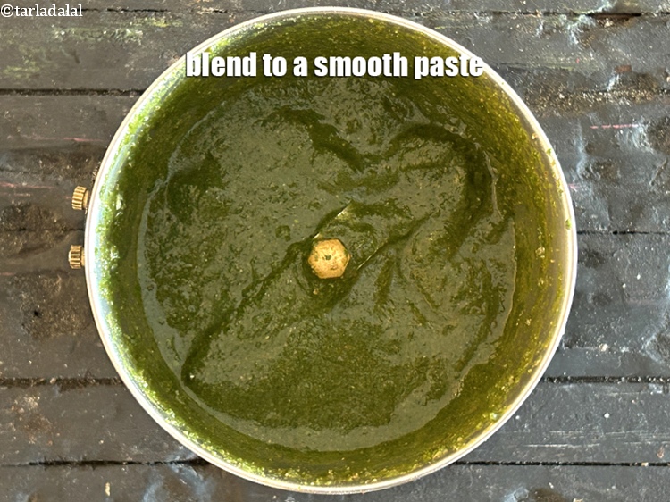 Step 12 – Blend to a smooth paste.