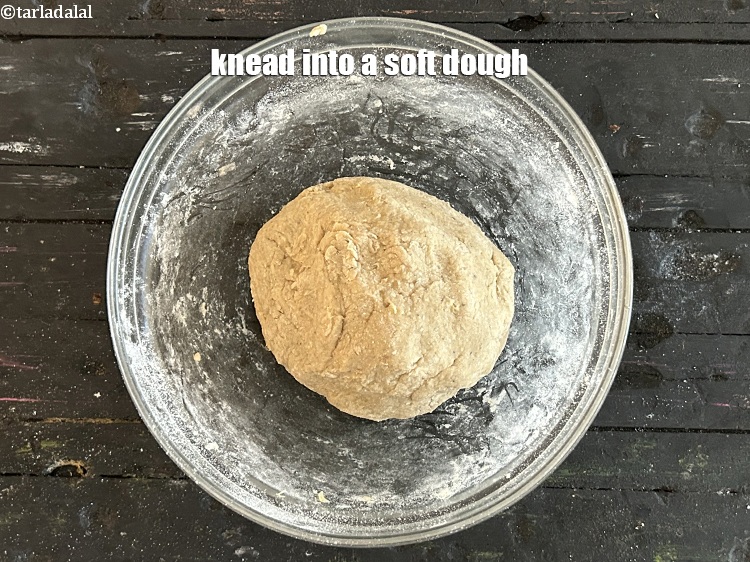 Step 12 – Knead into a soft dough.