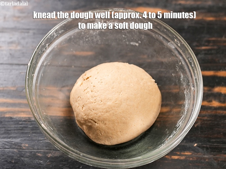 स्टेप 12 – नरम आटा बनाने के लिए आटे को अच्छी तरह से …