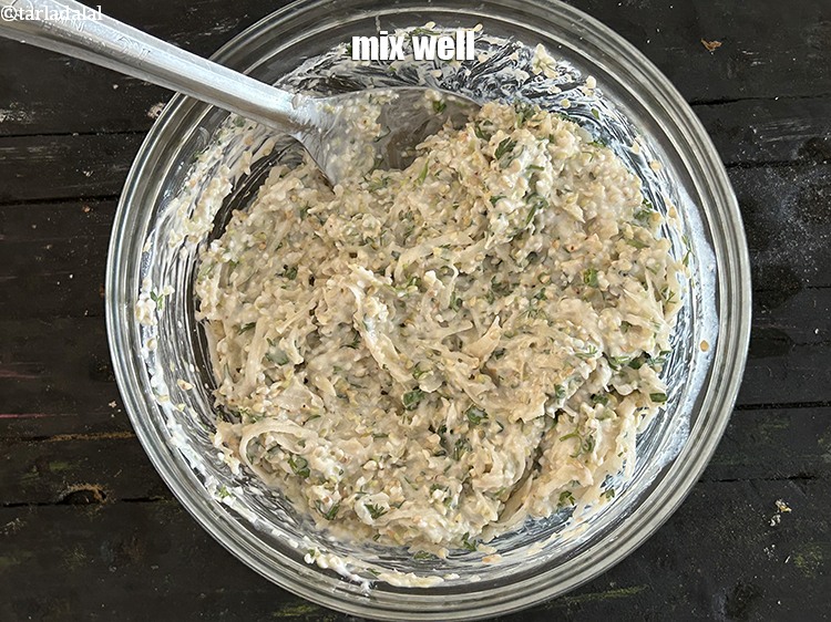 Step 12 – Mix well.