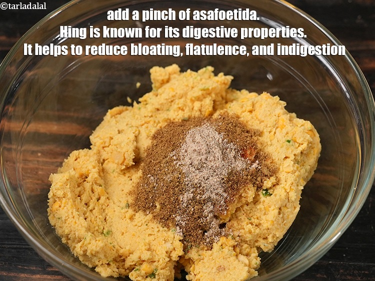 Step 12 – Add a pinch of asafoetida. Hing is known for its digestive properties. It helps to …