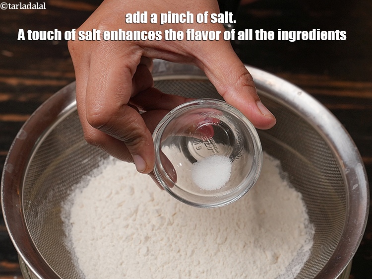 Step 12 – Add a pinch of salt. A touch of salt enhances the flavor of all the …