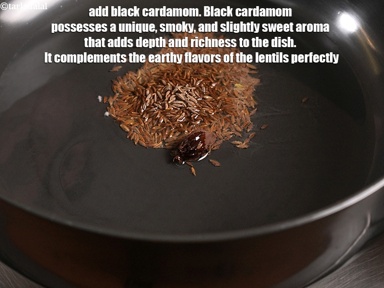 Step 12 – Add 1 black cardamom.&nbsp;Black cardamom possesses a unique, smoky, and slightly sweet aroma that adds …