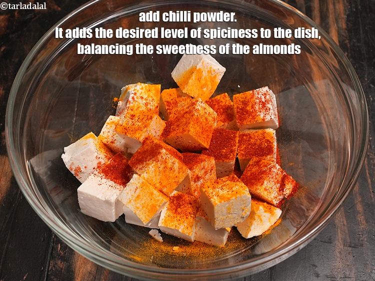 Step 12 – Add &frac12; tsp of <a href="https://www.tarladalal.com/glossary-chilli-powder-red-chilli-powder-339i">chilli powder</a>. It adds the desired level of spiciness to …