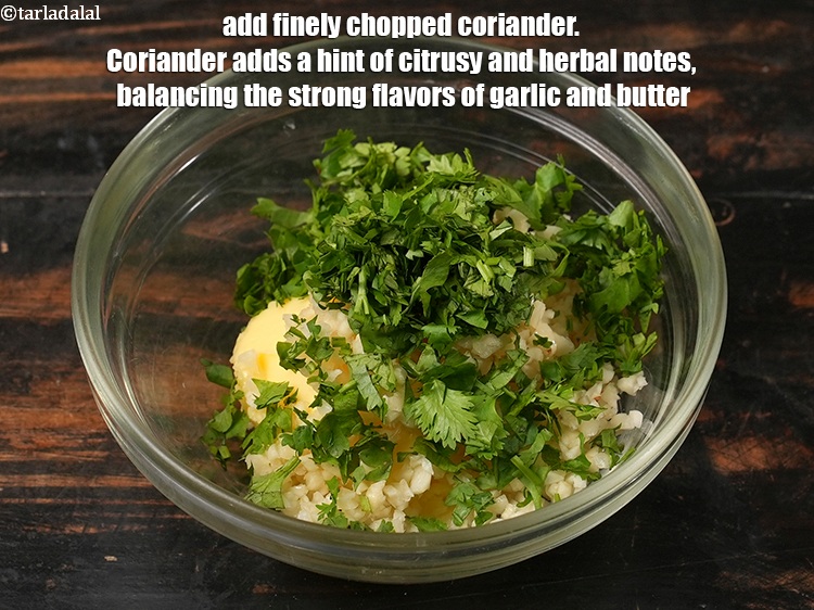 Step 12 – Add 1 tbsp finely chopped coriander. Coriander adds a hint of citrusy and herbal notes, …