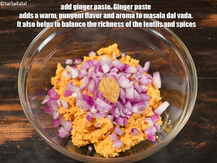 Step 12 – Add 1/2 tsp <a href="https://www.tarladalal.com/glossary-ginger-paste-adrak-ki-paste-457i">ginger (adrak) paste</a>.&nbsp;Ginger paste adds a warm, pungent flavor and aroma …