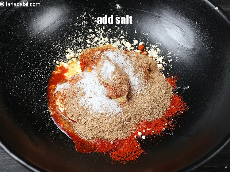 Step 13 – Add salt to taste.