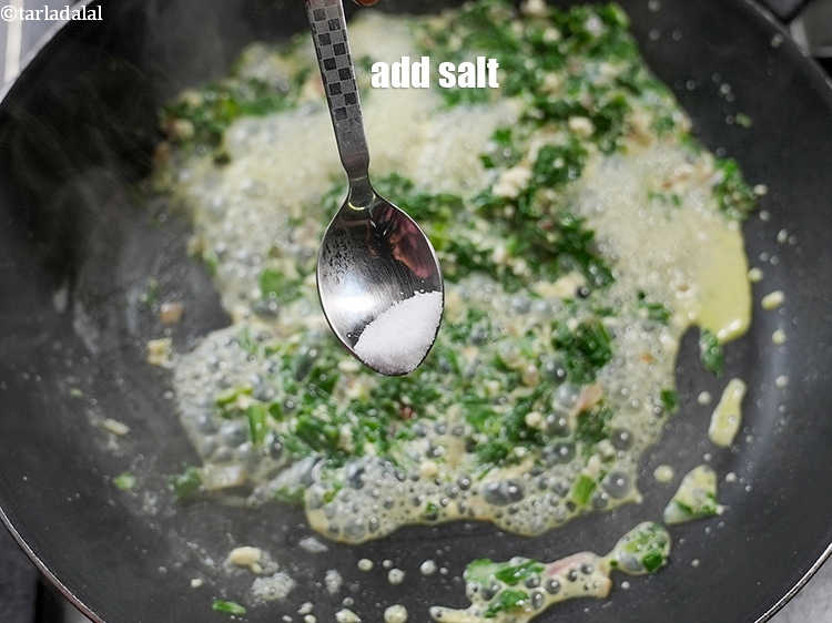 Step 12 – Add salt to taste.