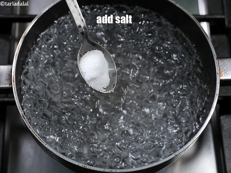 Step 12 – Add salt.