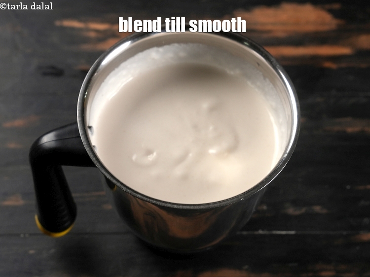 Step 12 – Blend till smooth.