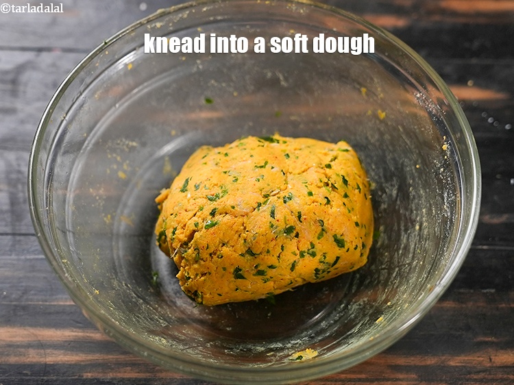 Step 12 – Knead into a soft dough.