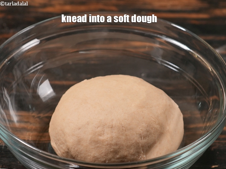 Step 16 – Knead into a soft dough.