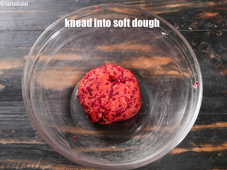 Step 12 – Knead into soft dough.