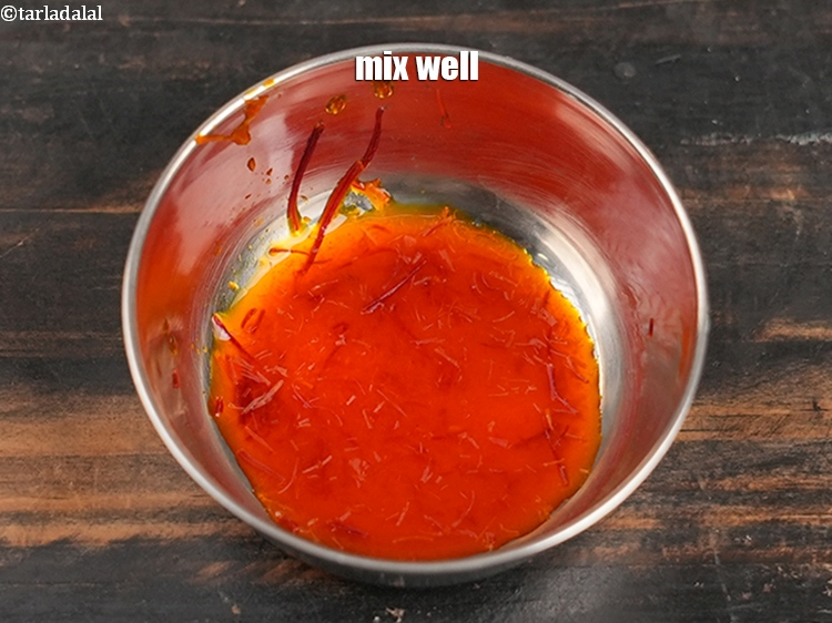Step 12 – Mix well and keep aside.