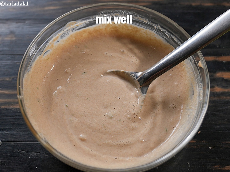 Step 19 – Mix well.