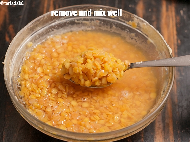 Step 12 – Remove and mix well.