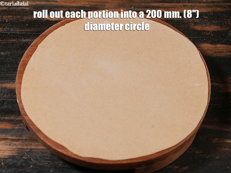 Step 18 – Flatten the dough and dust with flour.