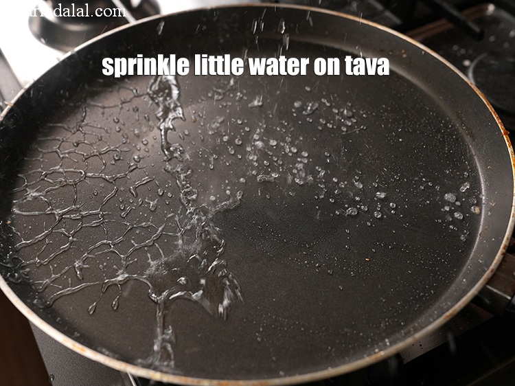 Step 12 – Sprinkle a little water on it. It should sizzle immediately.&nbsp;
