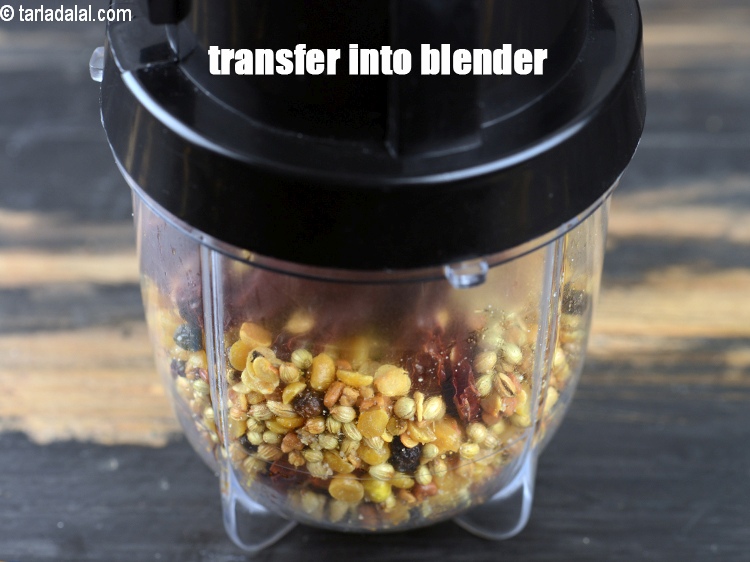 Step 13 – Transfer it into a blender.