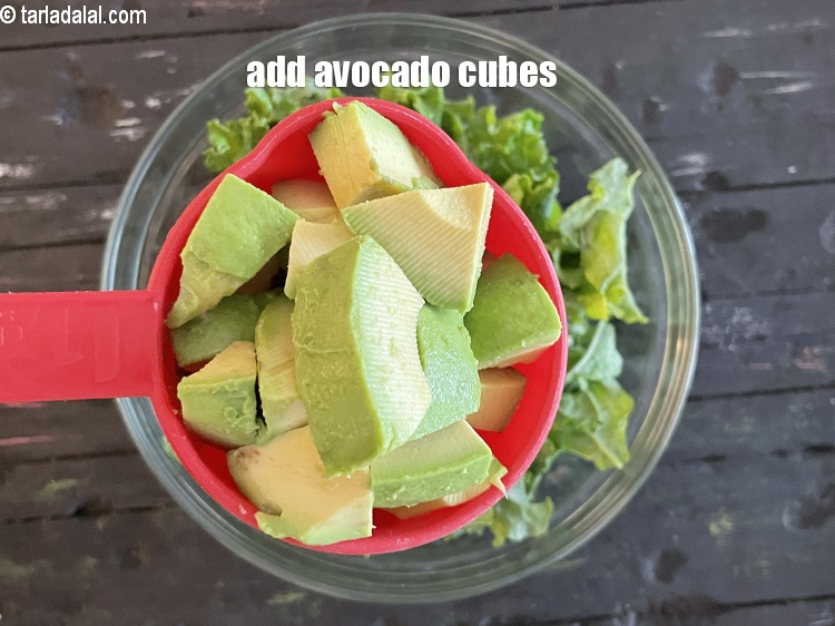 Step 13 – Add&nbsp;<meta charset="UTF-8" />1 cup&nbsp;riped&nbsp;<a href="glossary-avocado-cubes-2499i">avocado cubes</a>.