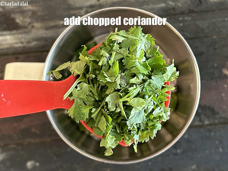 Step 12 – Add&nbsp;<meta charset="UTF-8" />1/4 cup&nbsp;<a href="glossary-chopped-coriander-783i">chopped coriander (dhania)</a>.