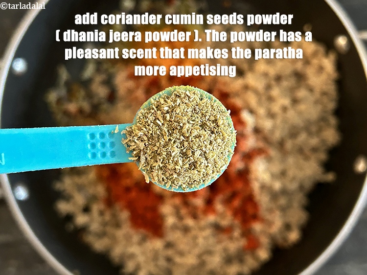 Step 17 – Add&nbsp;<meta charset="UTF-8" />1/2 tsp&nbsp;<a href="glossary-coriander-cumin-seeds-powder-dhania-jeera-powder-375i">coriander-cumin seeds (dhania-jeera) powder</a>.&nbsp;<meta charset="UTF-8" />Coriander cumin seed powder has a …