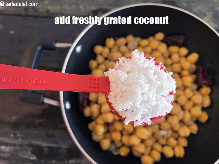 Step 23 – Add&nbsp;<meta charset="UTF-8" />2 tbsp&nbsp;freshly&nbsp;<a href="glossary-grated-coconut-852i">grated coconut</a>.