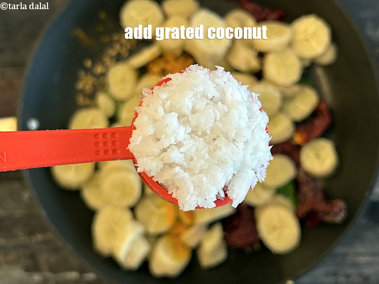 Step 19 – Add&nbsp;<meta charset="UTF-8" />1 tbsp&nbsp;freshly&nbsp;<a href="glossary-grated-coconut-852i">grated coconut</a>.