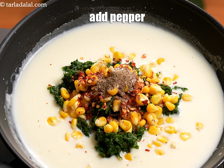 Step 12 – Add pepper to taste.