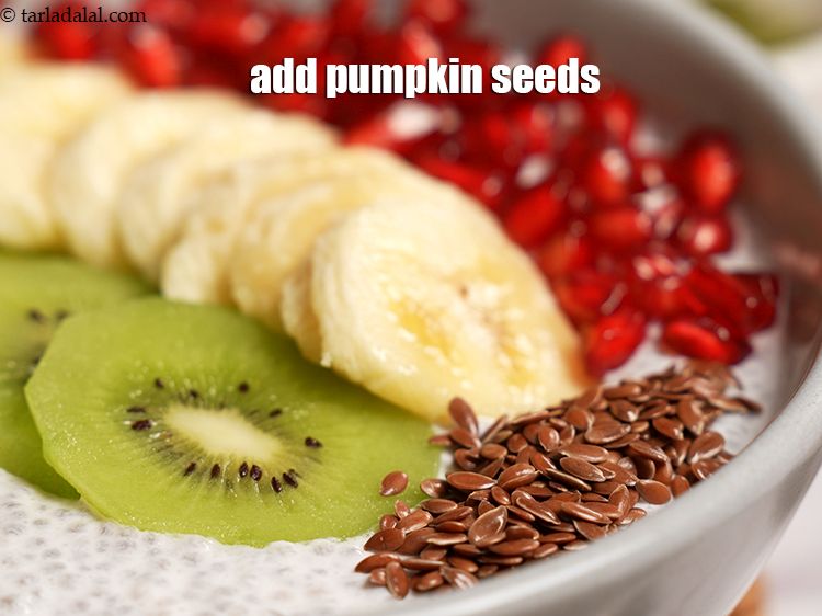 Step 12 – Add 1 tsp <a href="https://www.tarladalal.com/glossary-flax-seeds-alsi-alsi-seeds-alsi-ke-beej-1598i">flax seeds</a>.