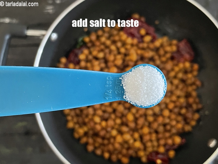 Step 24 – Add salt to taste. We added 1/4th&nbsp;tsp salt.