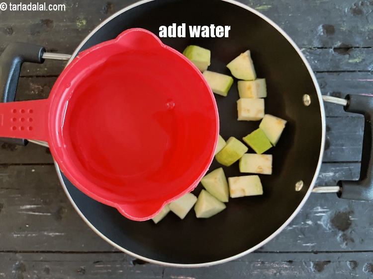 Step 14 – Add 3/4th&nbsp;cup&nbsp;of water.