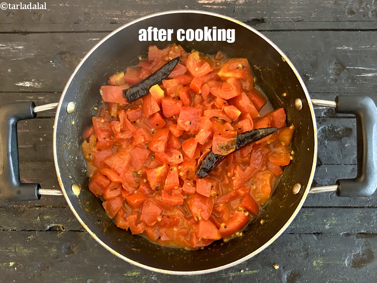 Step 14 – After cooking.