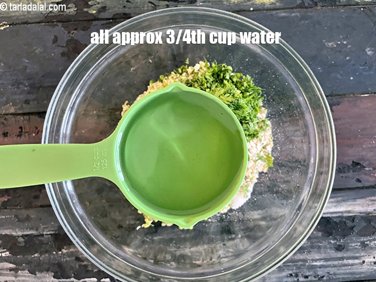 Step 13 – Add&nbsp;<meta charset="UTF-8" />approx. &frac34; cup of water.