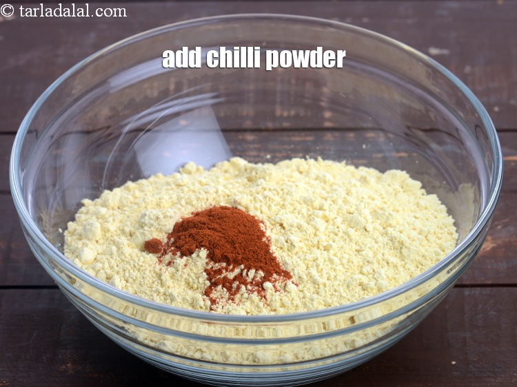Step 14 – Add 3/4 tsp&nbsp;<a href="https://tarladalal.com/glossary-chilli-powder-red-chilli-powder-339i">chilli powder</a>.&nbsp;