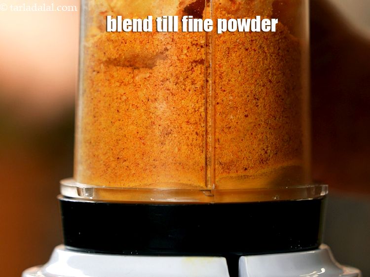 Step 12 – Blend it till fine powder.