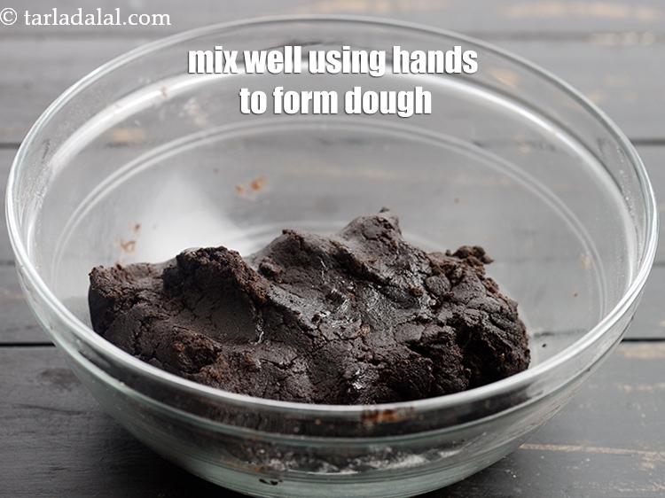 Step 12 – Mix well using hands to form a dough.
