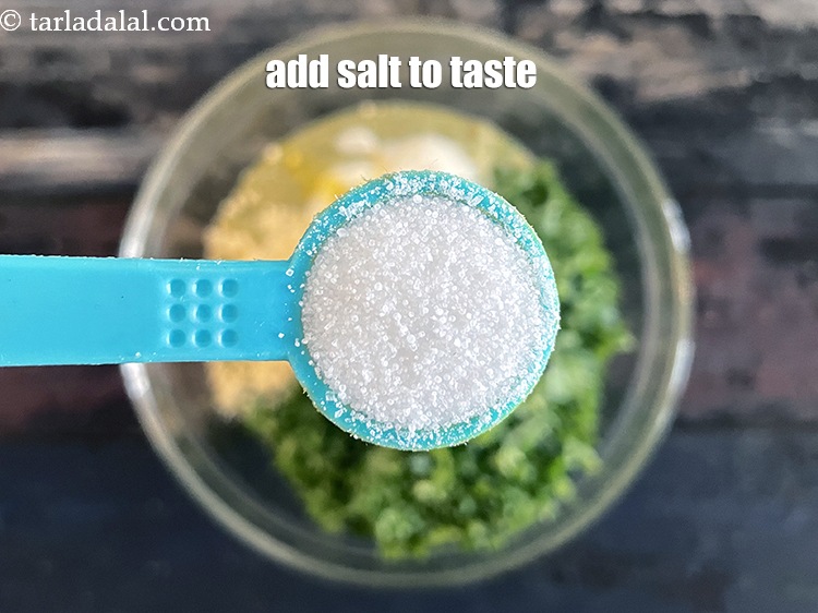 Step 23 – Add salt to taste. We added 1/2 tsp salt.