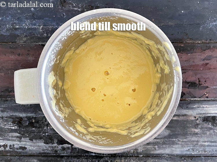 Step 13 – Blend till smooth.