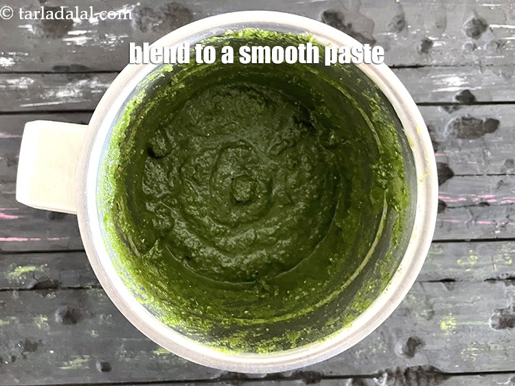 Step 12 – Blend to a smooth paste.