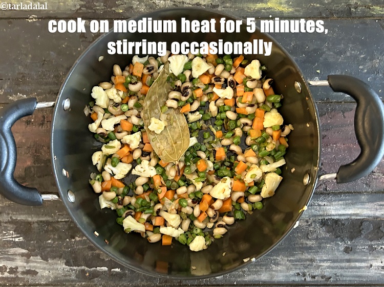 Step 18 – Cook on medium heat for 5 to 7 minutes, stirring occasionally.