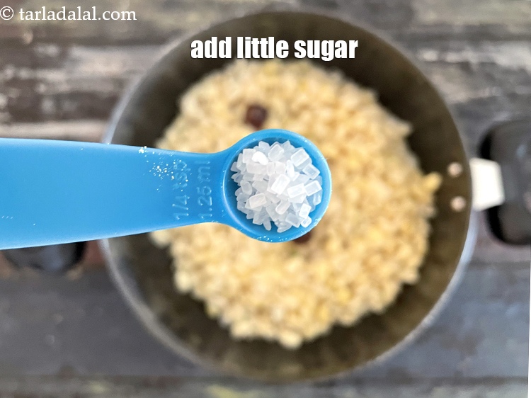 Step 28 – Add&nbsp;1/4&nbsp;tsp&nbsp;sugar.