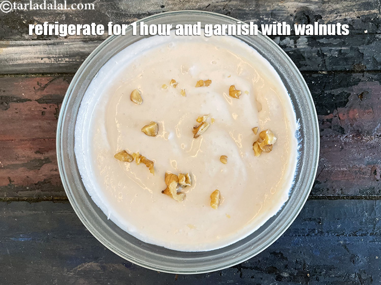Step 12 – <meta charset="UTF-8" /> Refrigerate <strong>walnut dip | quick akhrot paneer dip | healthy Indian walnut …