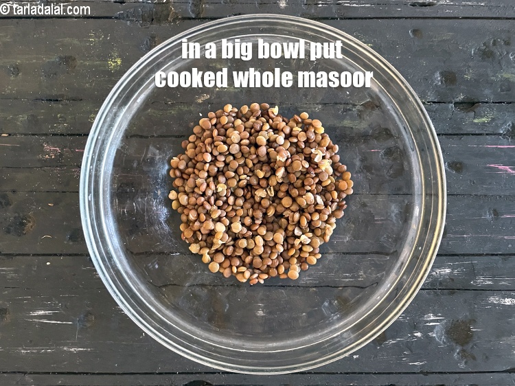 Step 25 – To make <meta charset="UTF-8" /><strong>kale masoor antioxidant salad recipe | kale vegetable masoor salad | …