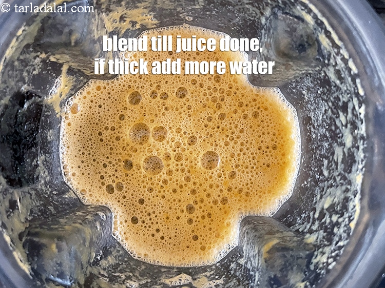 Step 15 – Blend <strong>carrot, spinach and parsley juice |&nbsp;Indian carrot parsley vegetable juice | spinach carrot celery …