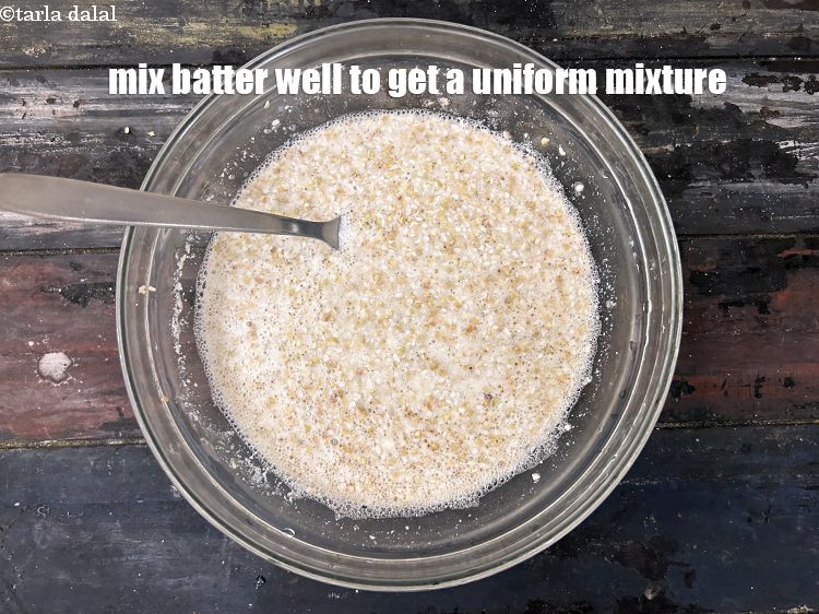 Step 10 – Mix well so as to get a uniform mixture.