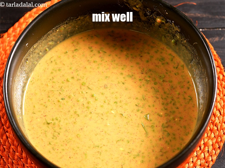 Step 12 – Mix well.