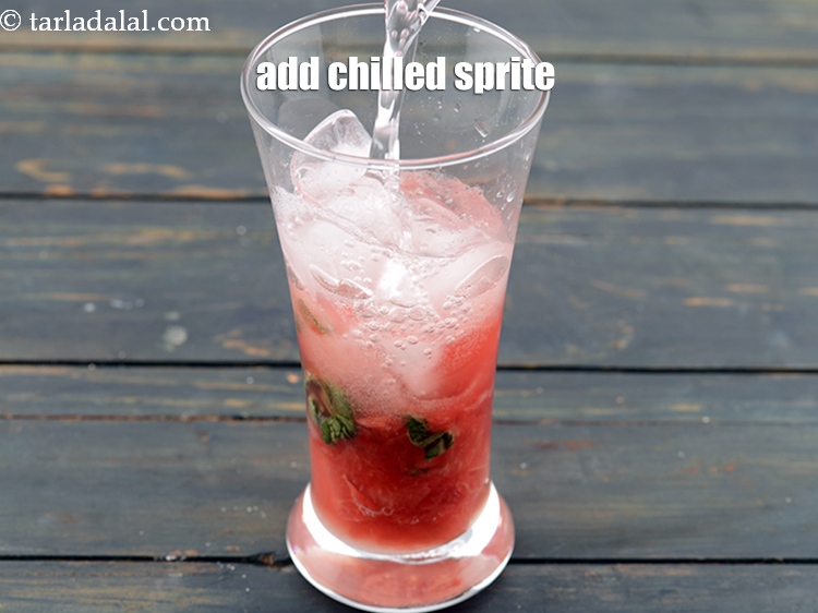 Step 11 – <p>Add ½ cup chilled sprite.</p>