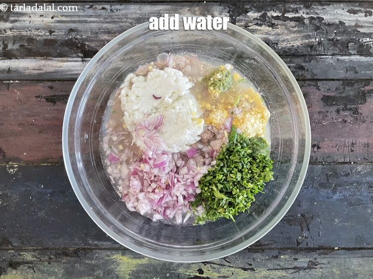 Step 14 – Add approx 1 1/4 cup of water.