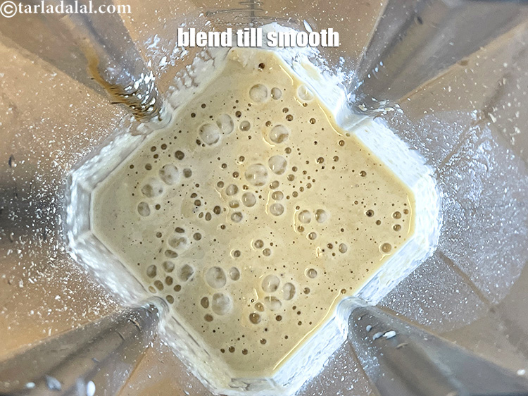 Step 16 – Blend till smooth.